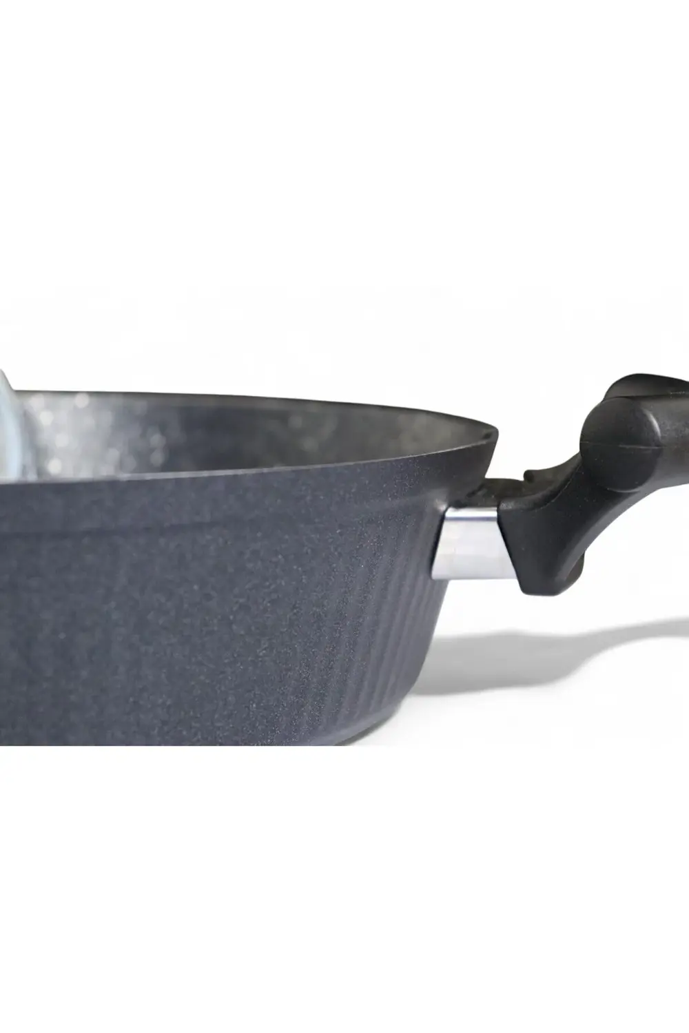 7 Parça Granit Kaplama Tencere Seti Şık Granit Kaplama Tencere Se