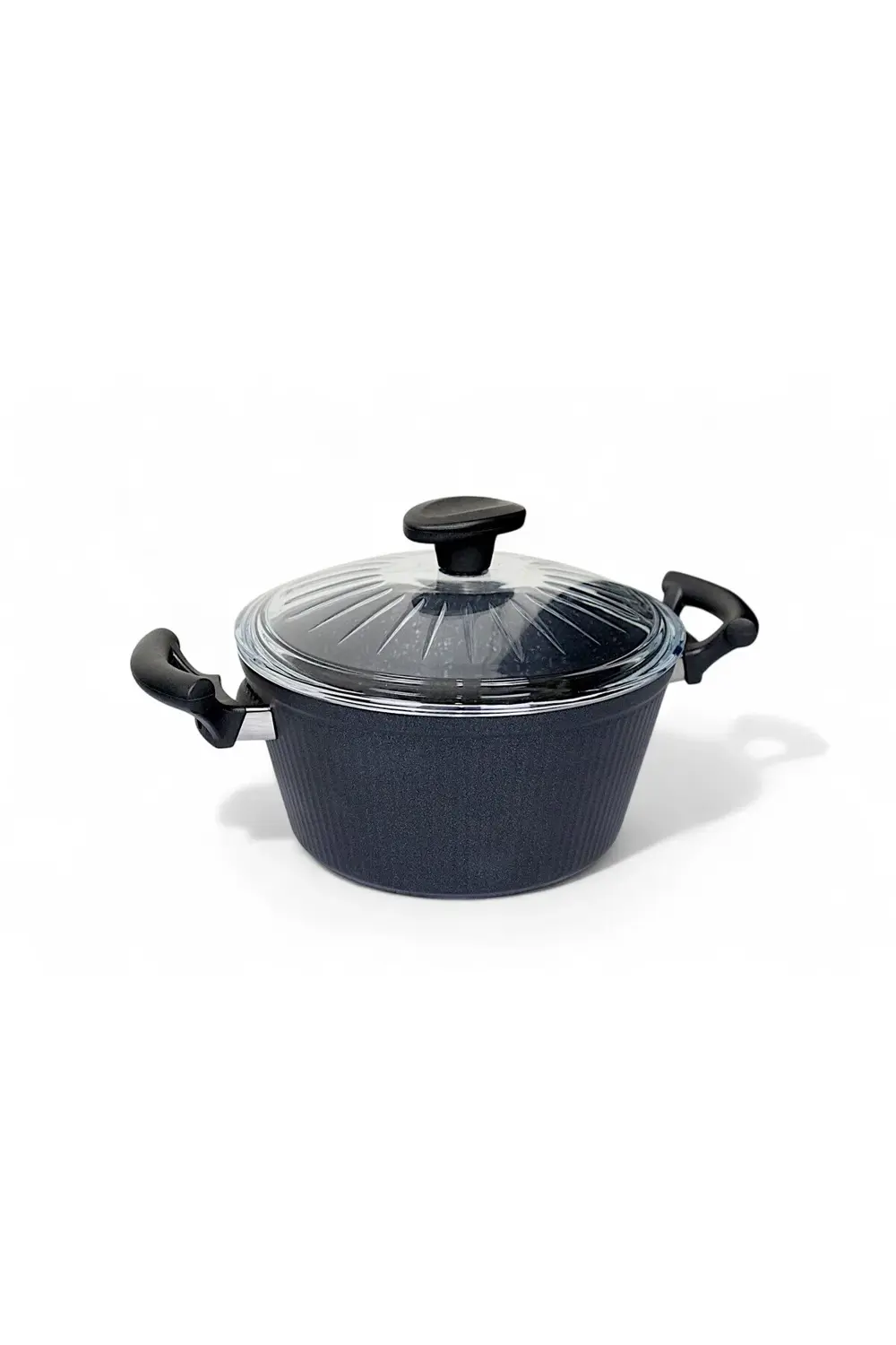 7 Parça Granit Kaplama Tencere Seti Şık Granit Kaplama Tencere Se