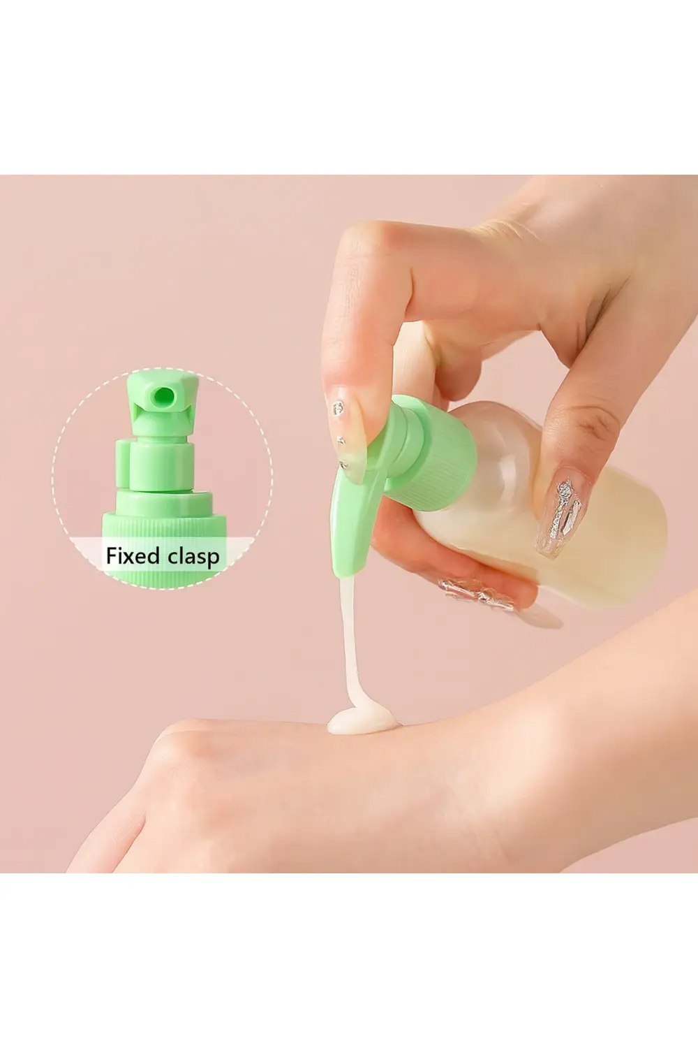 7 Parça Seyahat Çanta İçi Şişeler Makyaj & Kişisel Bakım Şişe Set