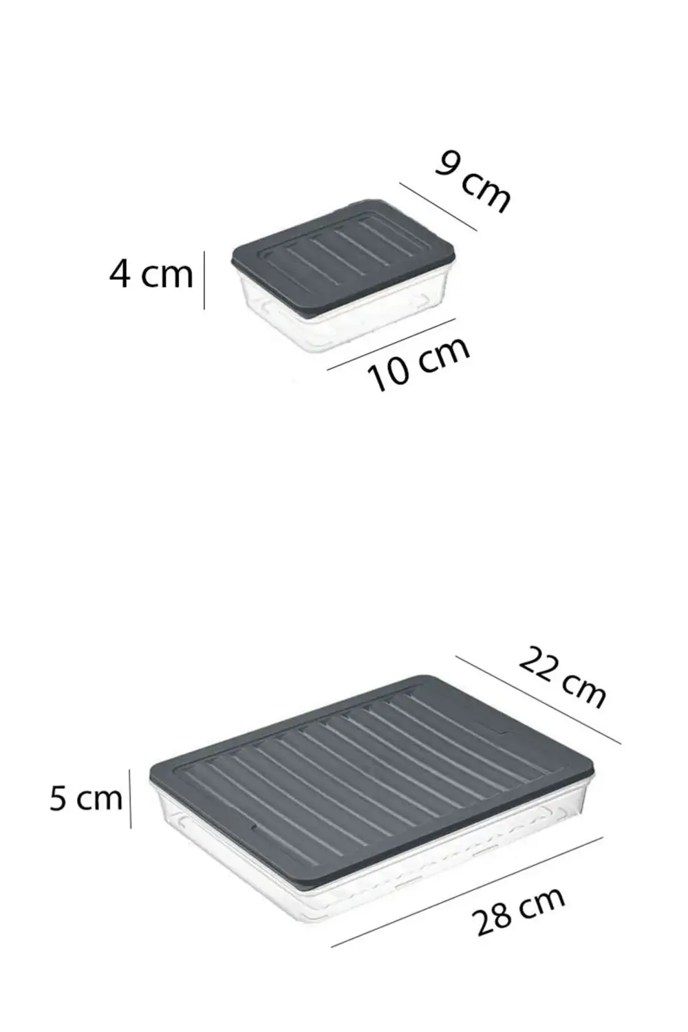7 Parça Sızdırmaz Saklama Kabı Kahvaltılık ve Buzluk Saklama Kabı