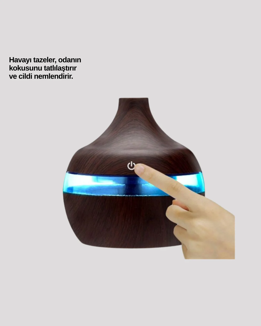 7 Renk Dinlendirici LED Işıklı Aroma Buhar Makinesi