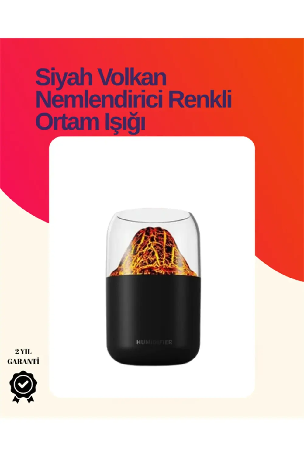 7 Renk LED Işıklı Uçucu Yağ Difüzörü – Ultrasonik Teknoloji