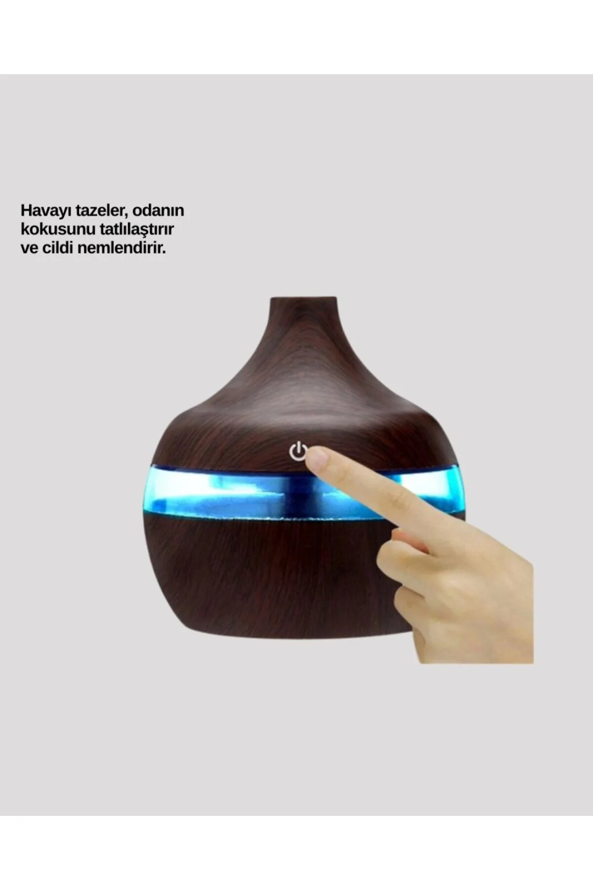 7 Renk Led Işıklı Ultrasonik Aroma Difüzör 300 Ml