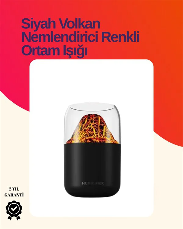 7 Renk LED Ultrasonik Uçucu Yağ Difüzörü - Ev İçin Sakinleştirici Aromaterapi Cihazı