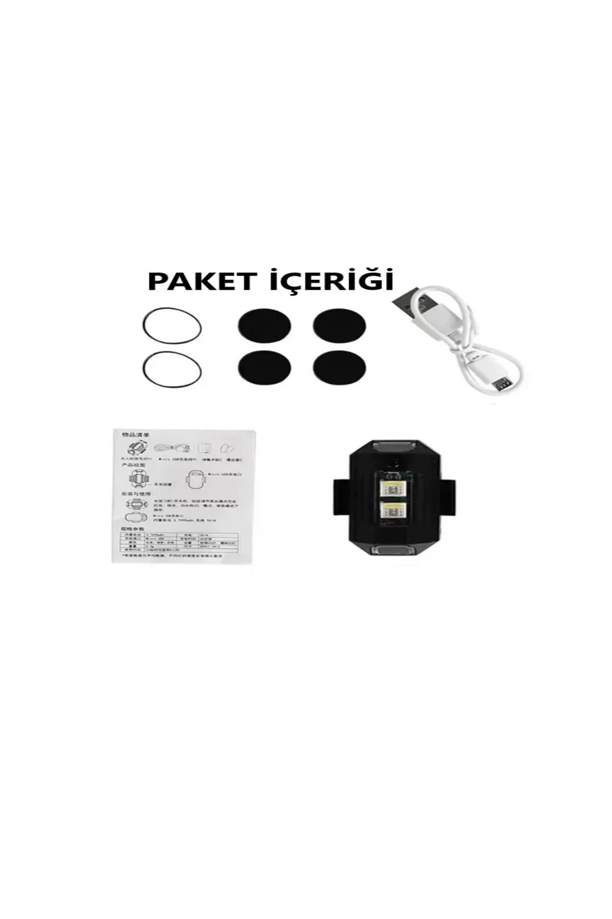 7 Renk Mini Led Şarjlı 4,5w Dron Scooter Bisiklet Motosiklet Arab