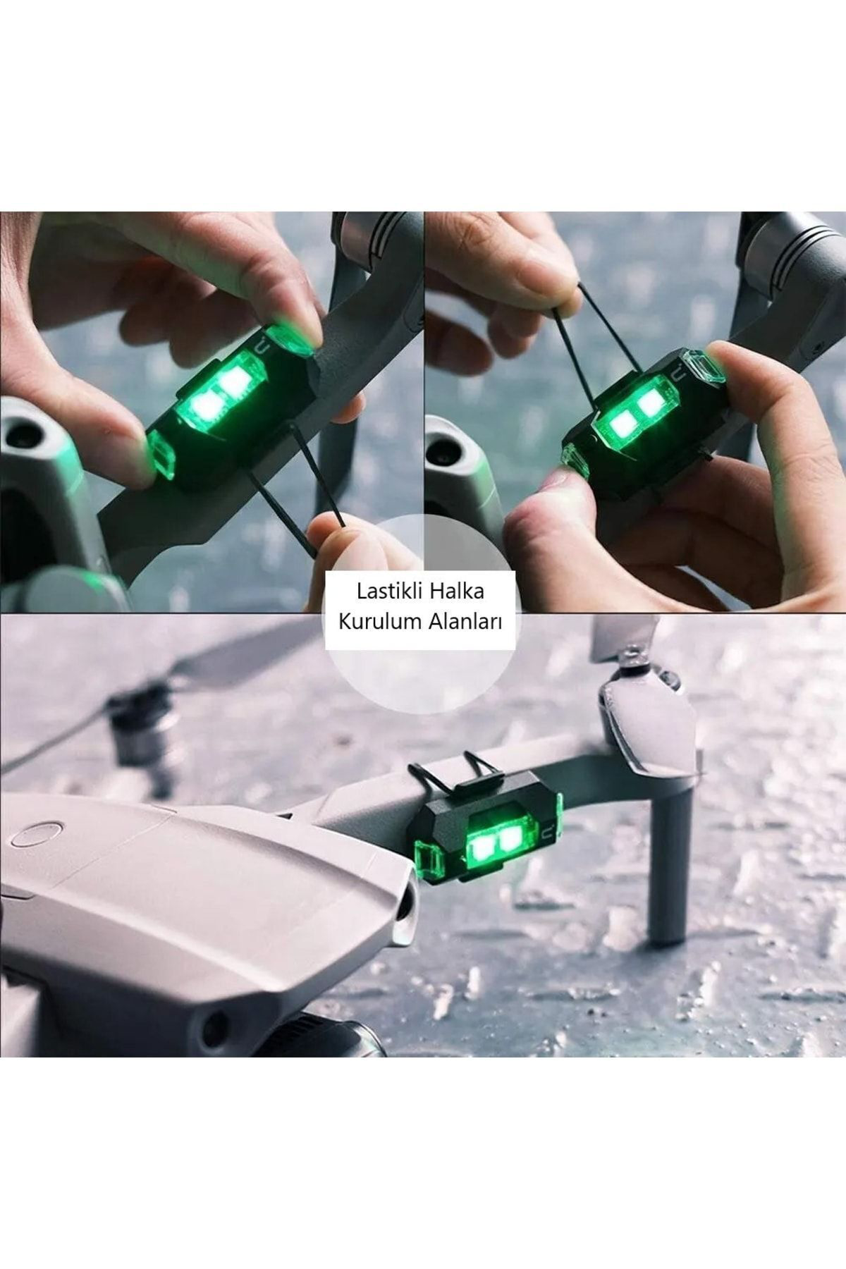 7 Renk Mini Led Şarjlı 45w Dron Scooter Bisiklet Motosiklet Araba