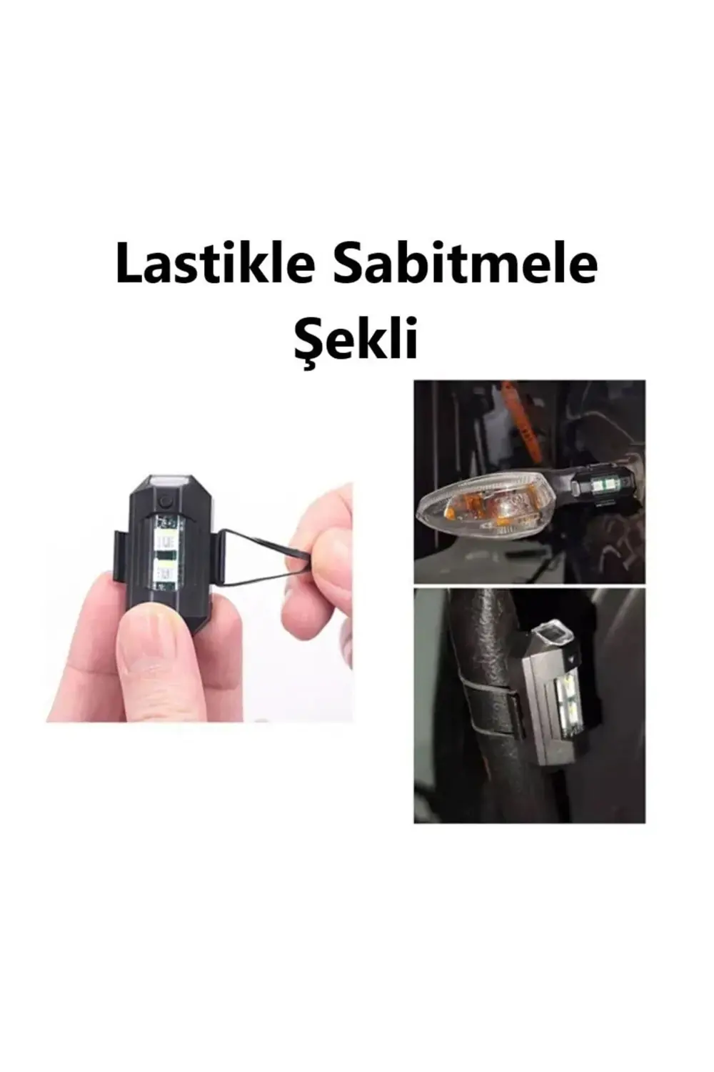 7 Renk Mini Led Şarjlı 45w Dron Scooter Bisiklet Motosiklet Araba