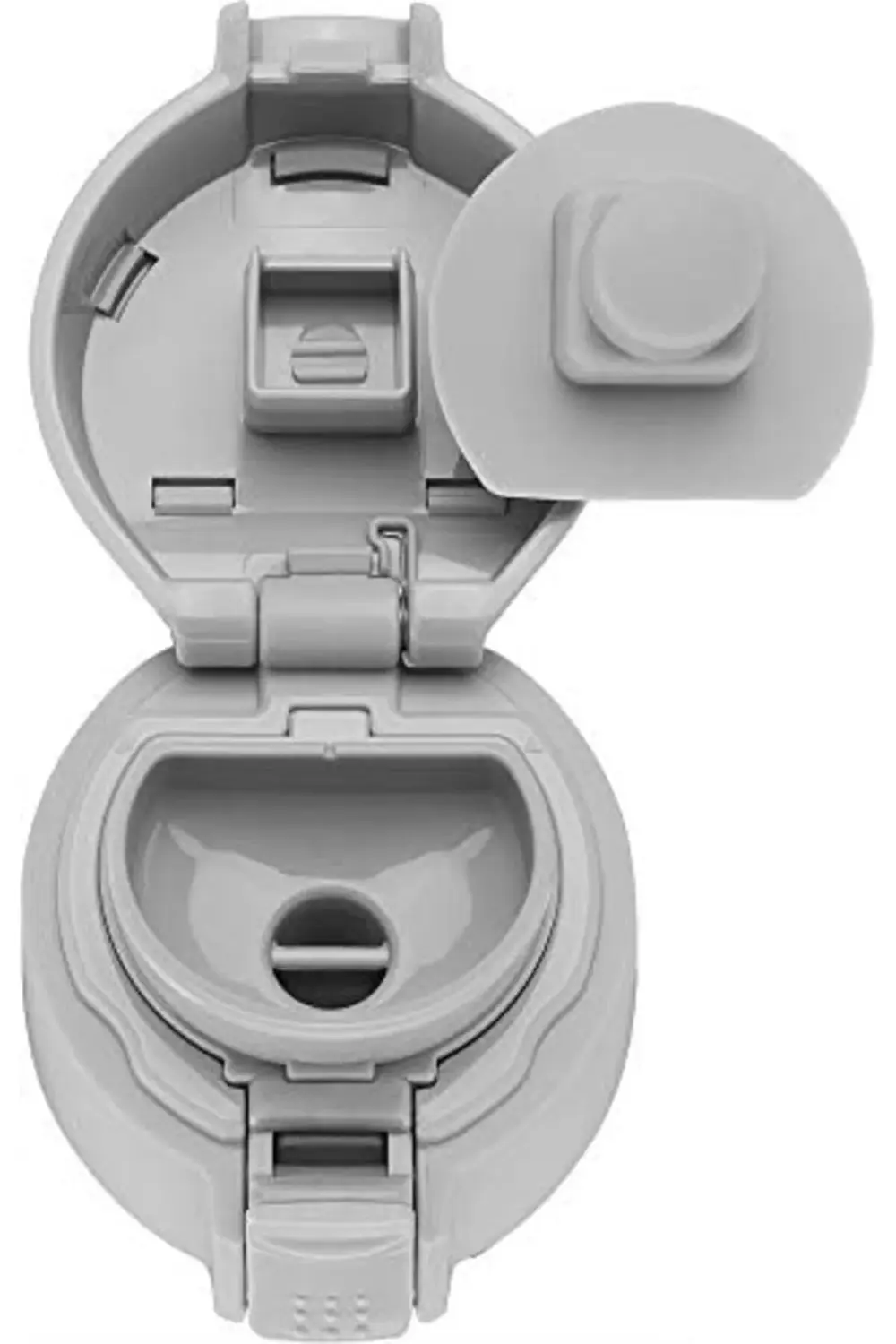 7 Saat 12 Saat Soğuk Tutar, Paslanmaz Çelik, Beyaz-Gri, 450 ml 11