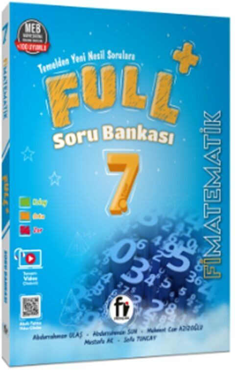 7. Sınıf Matematik FULL Soru Bankası Fi Yayınları