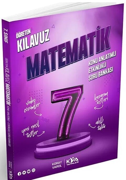 7. Sınıf Matematik Öğreten Kılavuz Konu Anlatımlı Etkinlikli Soru