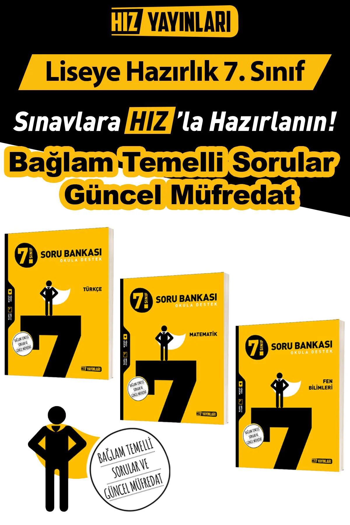 7. Sınıf  Türkçe Matematik Fen Bilimleri Soru Bankası Seti 2027 Model Fiyatı, Yorumları ve Özellikleri