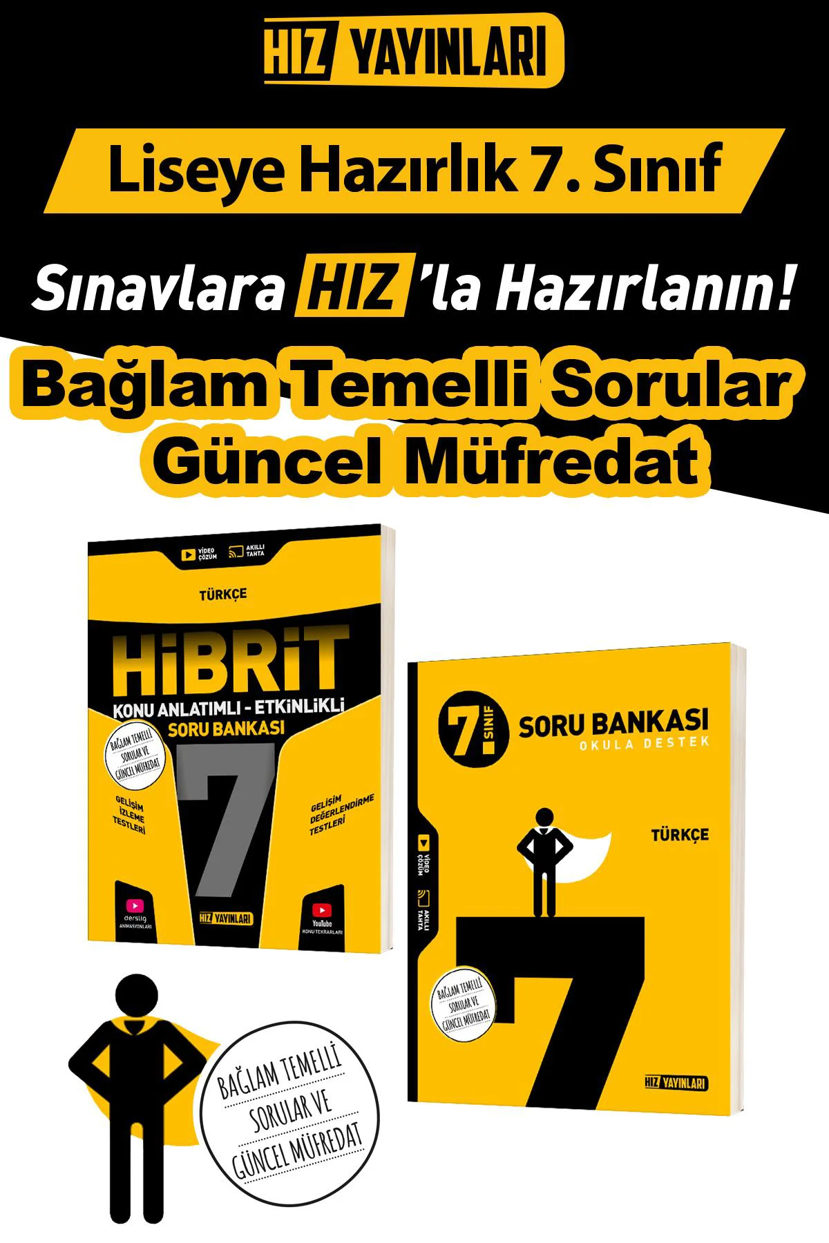 7. Sınıf  Türkçe Soru Bankası ve Hibrit Seti 2027 Model Fiyatı, Yorumları ve Özellikleri