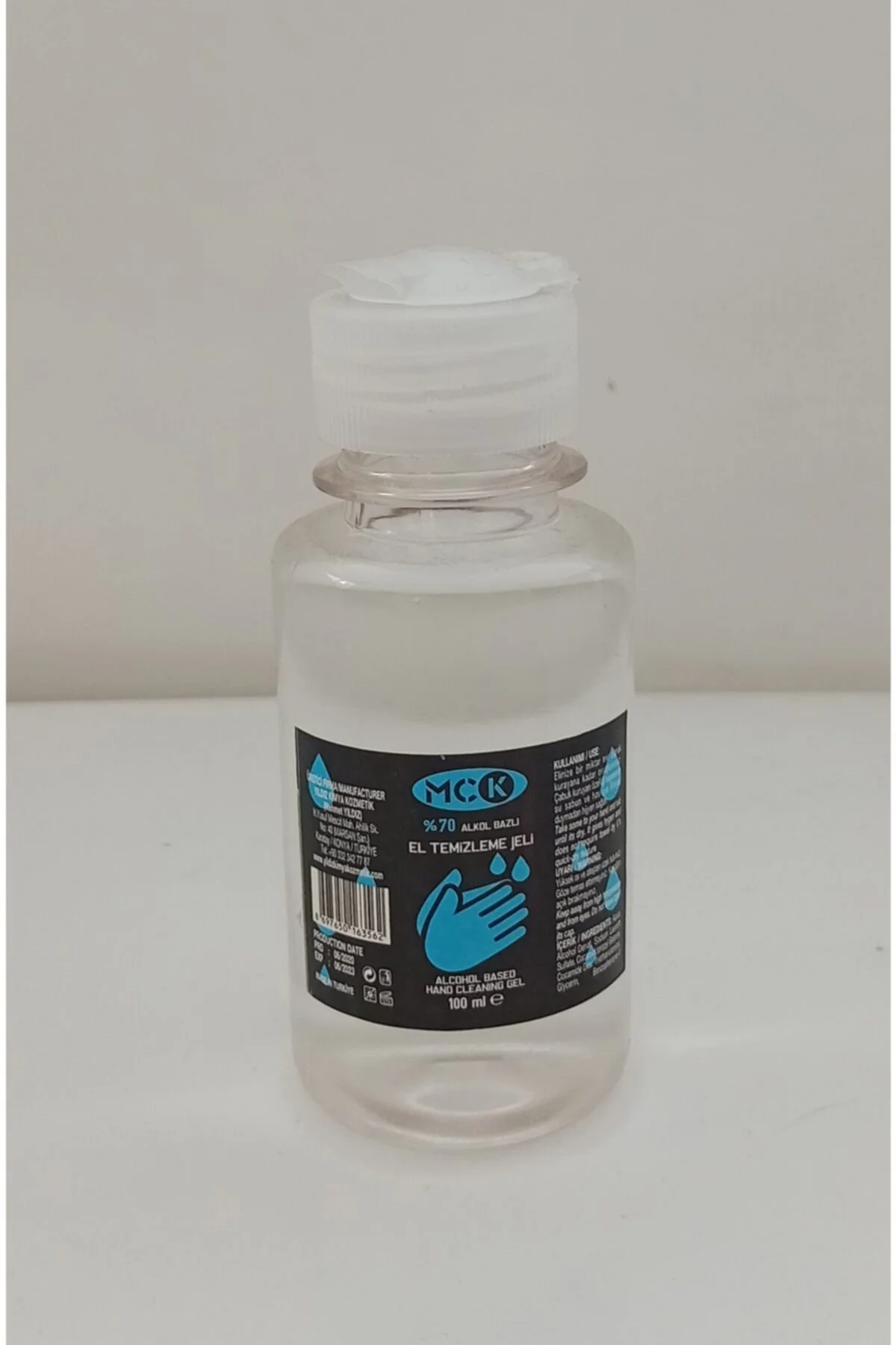 70 Derece Alkollü Jel Dezenfektan 100 Ml