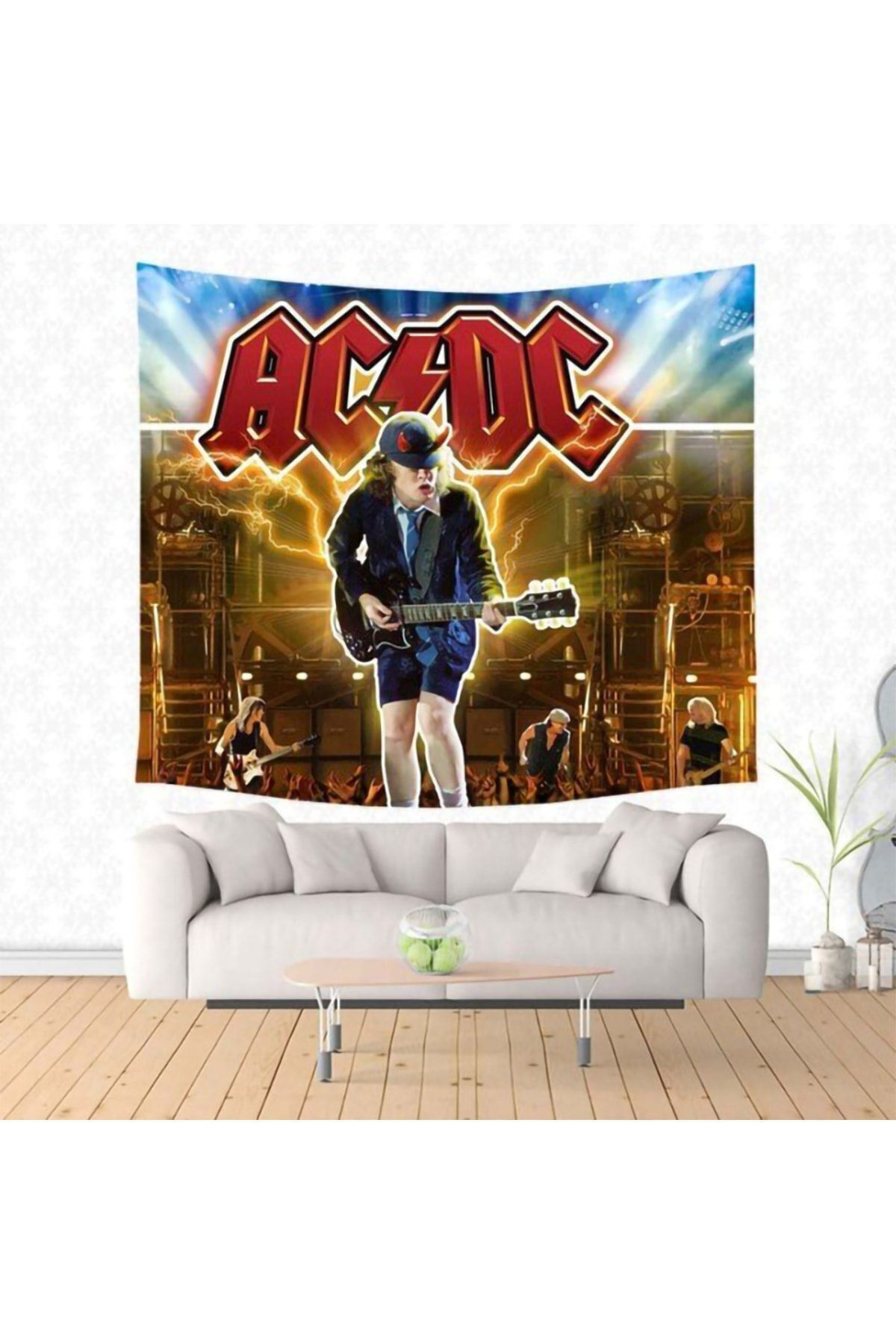 70 X 100 Cm Ac/Dc - Angus Young Duvar Halısı