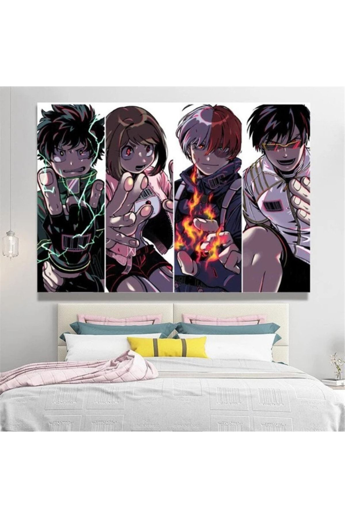 70 X 100 Cm Anime My Hero Academia - Characters Duvar Halısı