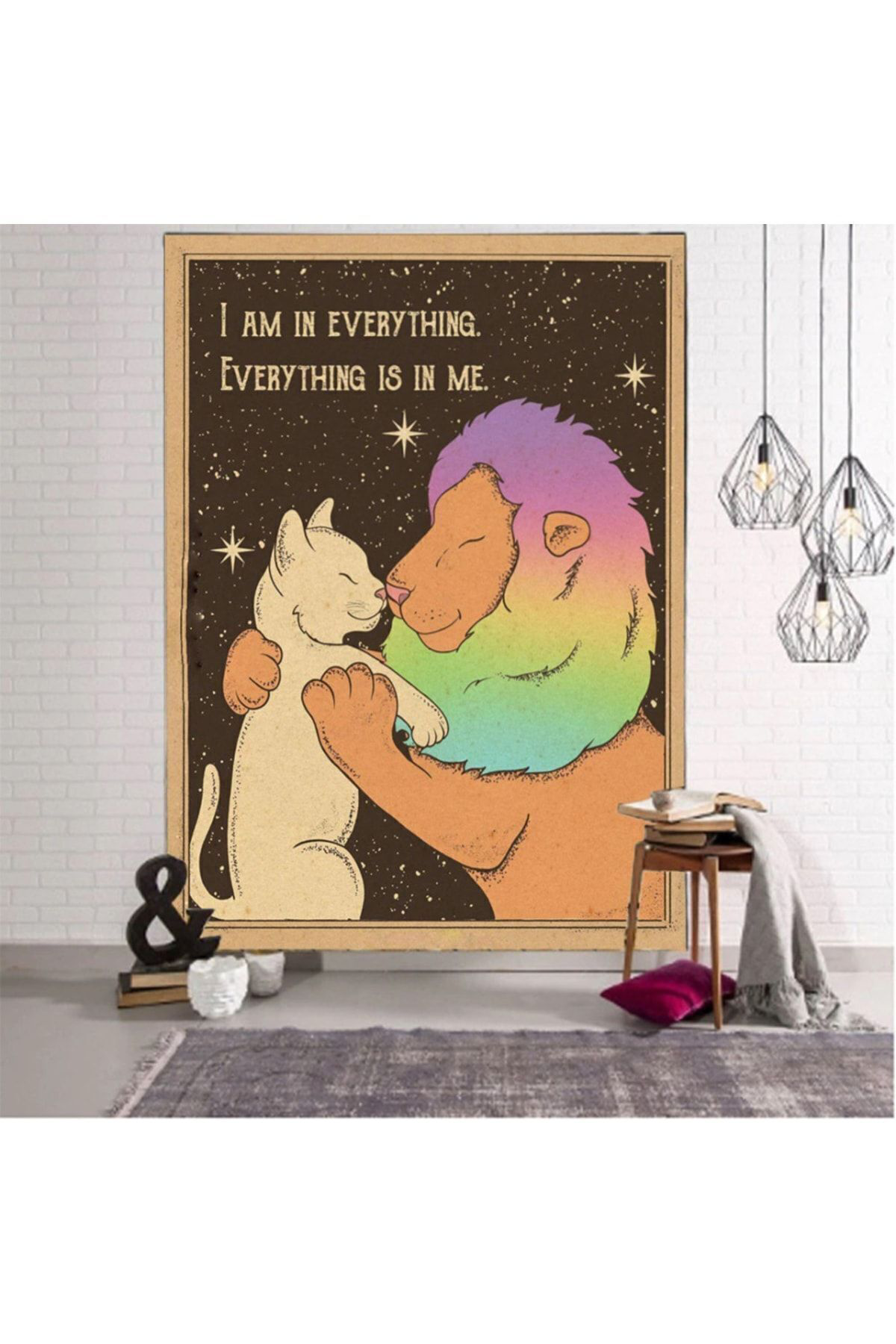 70 X 100 Cm Everything Is In Me Duvar Halısı