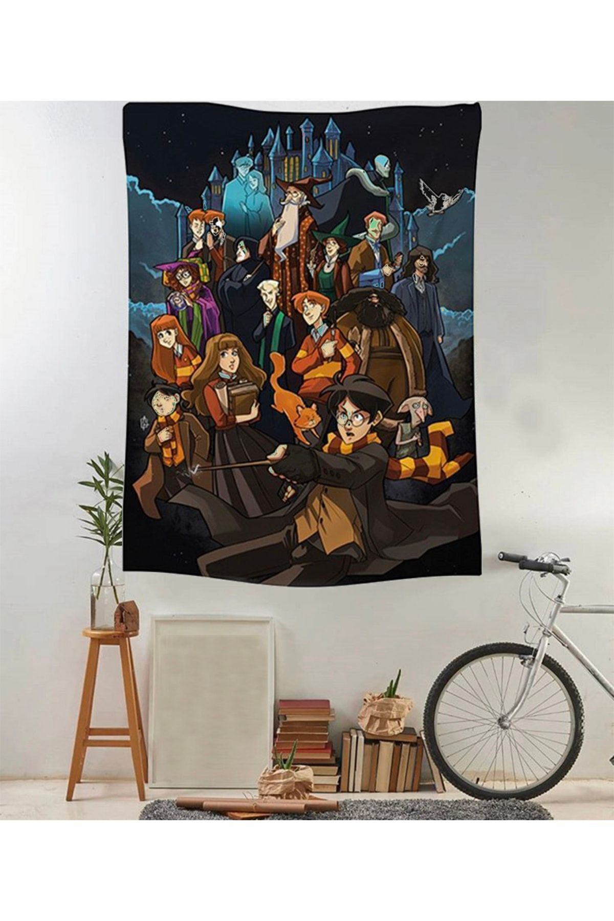 70 X 100 Cm Harry Potter Duvar Halısı
