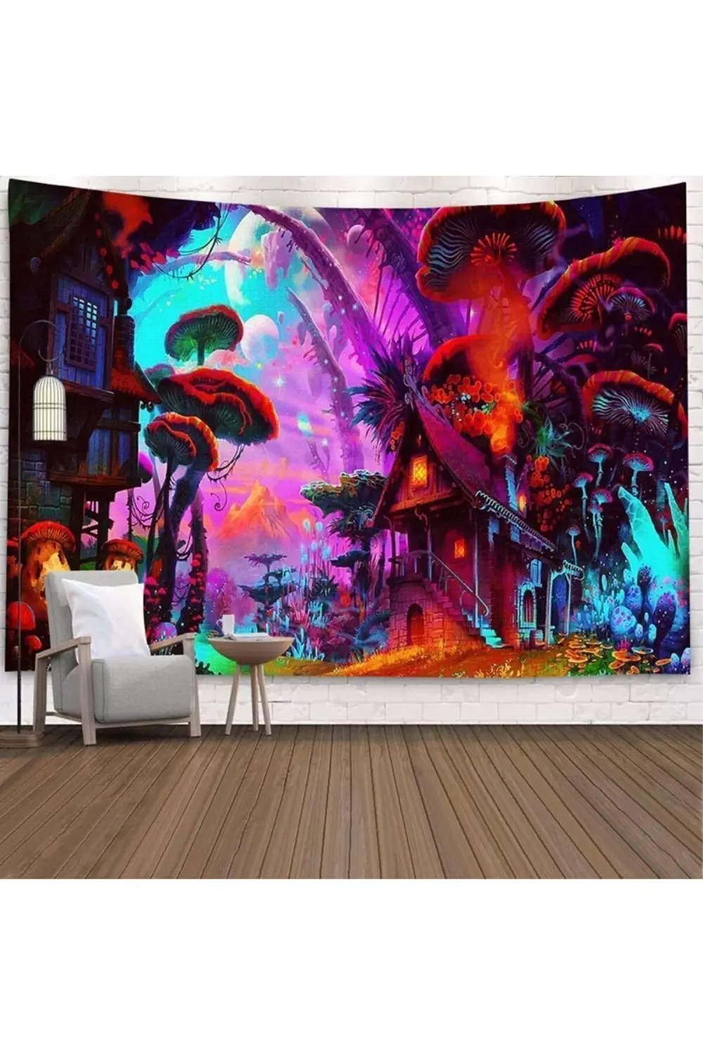 70 X 100 Cm Magic Garden Duvar Halısı