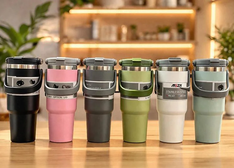 700 Ml Taşıma Kulplu Paslanmaz Çelik Termos Mug - Vakumlu Isı Yalıtımlı Bardak ALK4628 Fiyatı, Yorumları ve Özellikleri