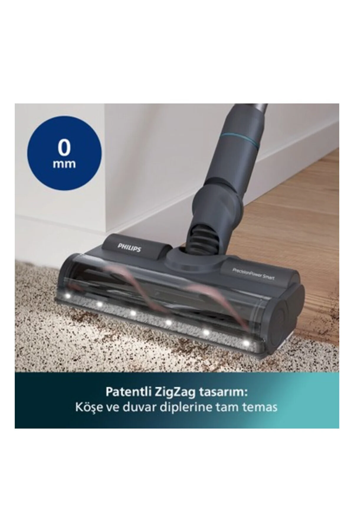 7000 Serisi Aqua Kablosuz Dik Süpürge, PowerCyclone 12, TriActive
