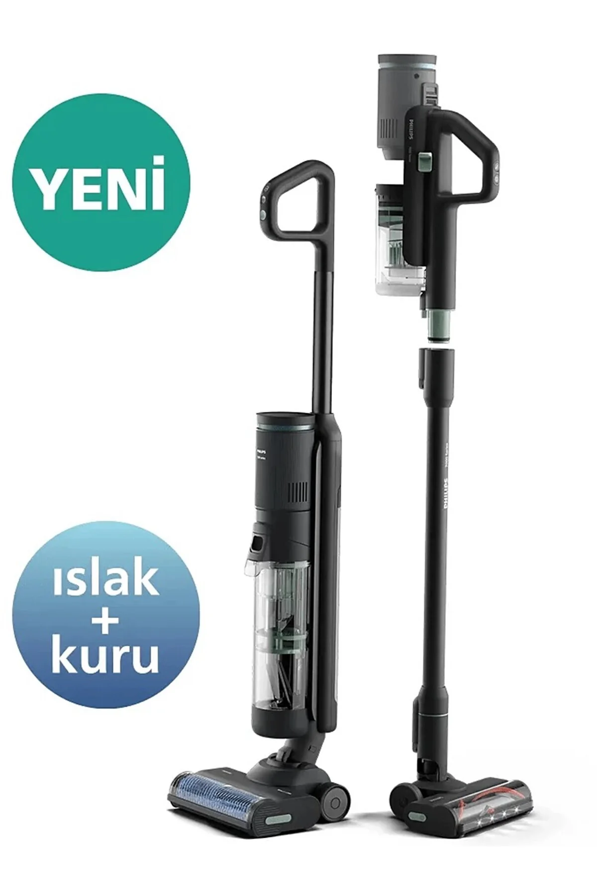7000 Serisi AquaTrio Islak&Kuru Kablosuz Dikey Süpürge, AquaSpin 