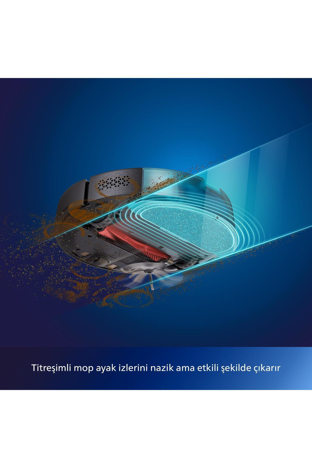 7000 Serisi HomeRun Aqua Islak Kuru Robot Süpürge, Sarj İstasyonl