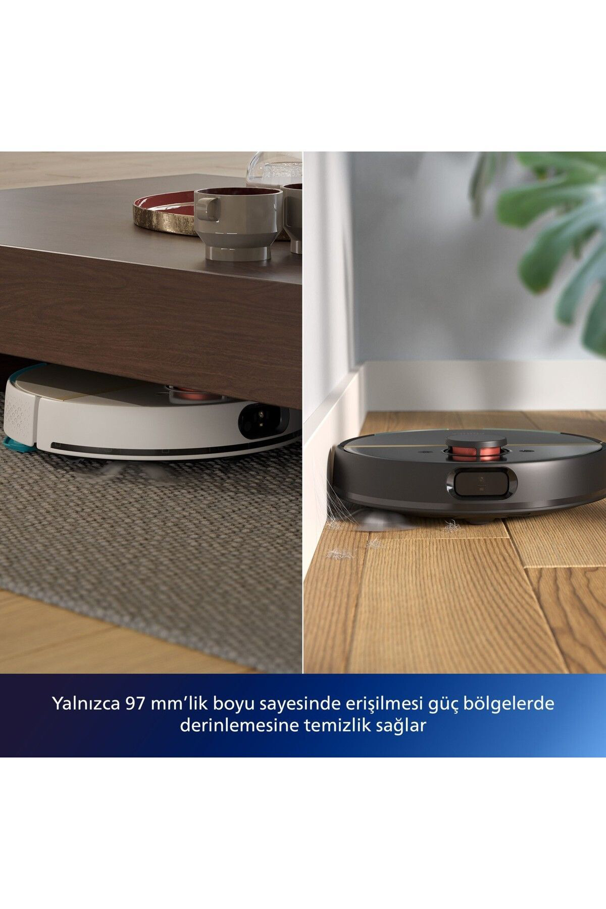 7000 Serisi HomeRun Aqua Islak Kuru Robot Süpürge, Sarj İstasyonl