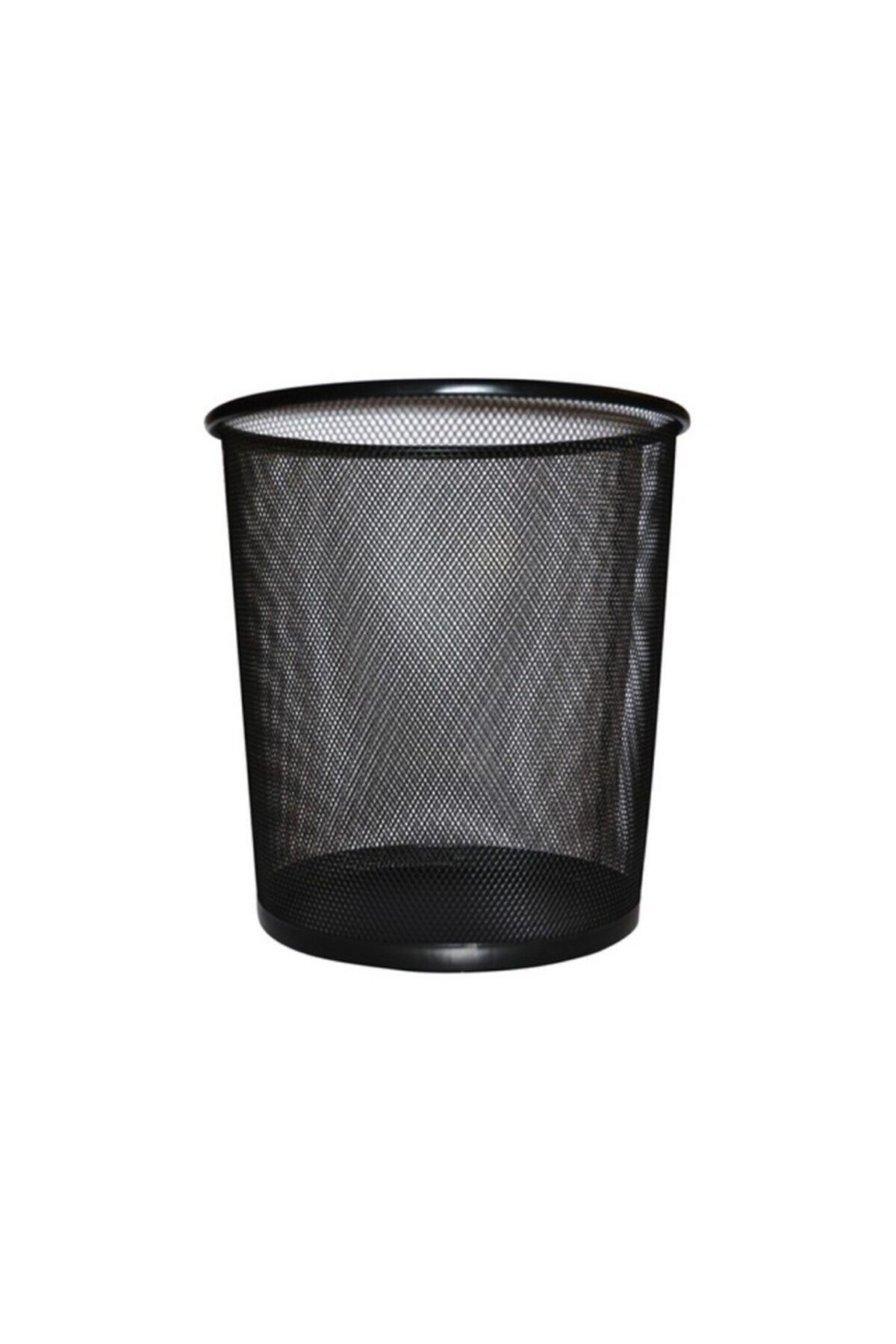 Temat 7000 Siyah Metal File Çöp Kovası