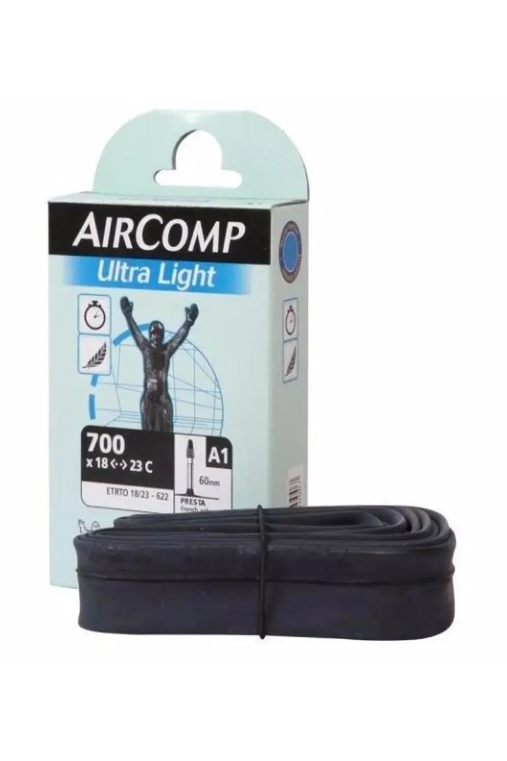 700*18/25x622 Pr 60mm A1 Aırcomp Ultralıght Yol Yarış Iç Lastik(ç