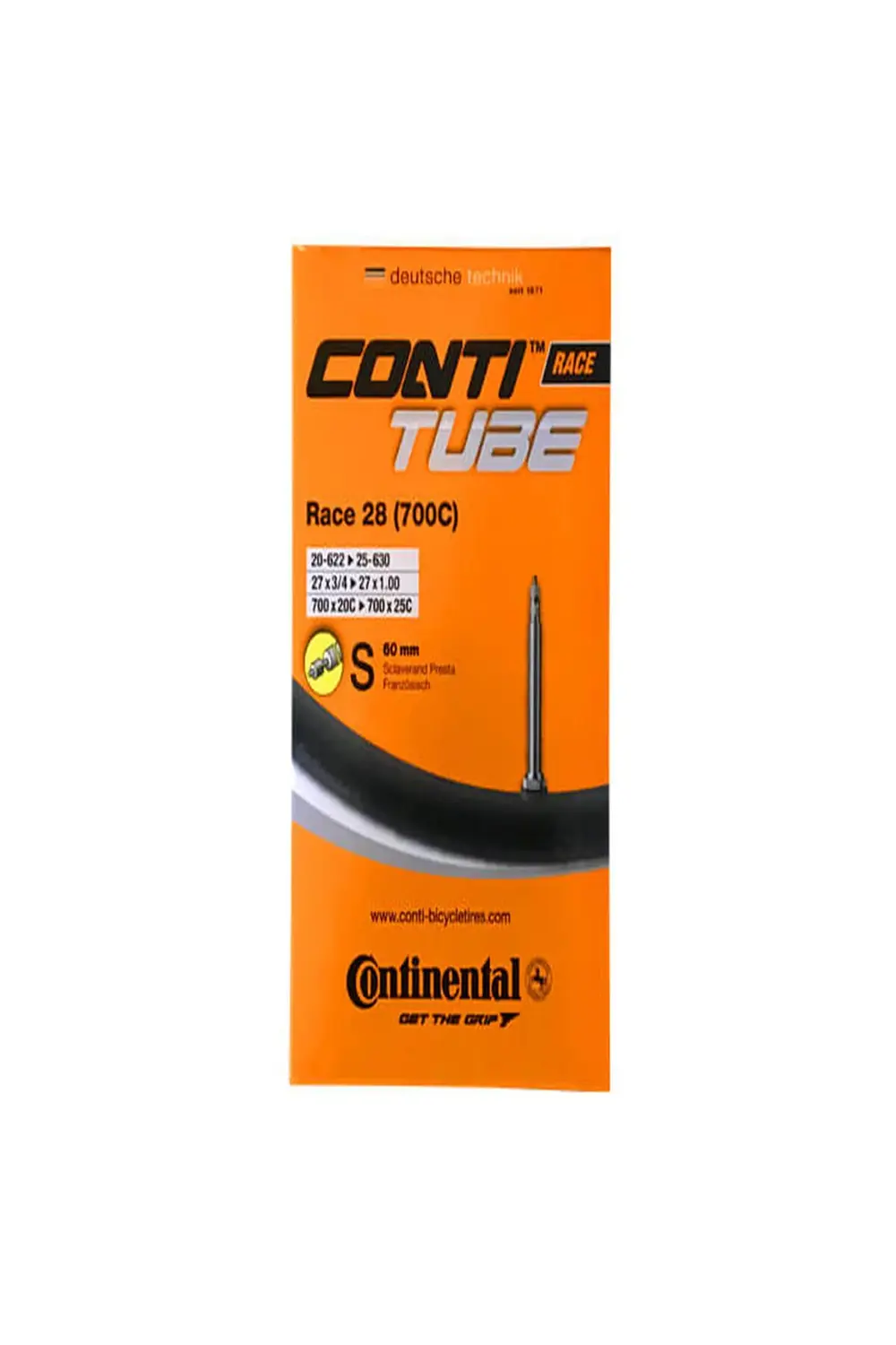 - 700x20C / 25C S60mm - yol yarış İç Lastik (çift 2 adet)