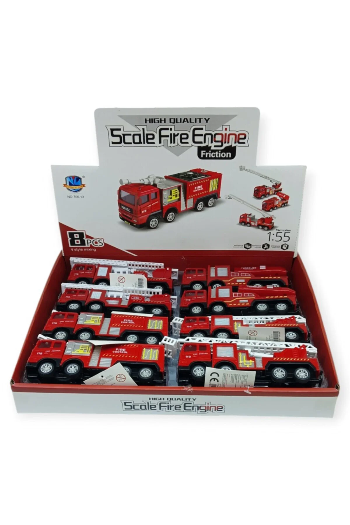 706-13 - SÜRTMELİ İTFAİYE METAL KAFALI 8 (Lisinya)