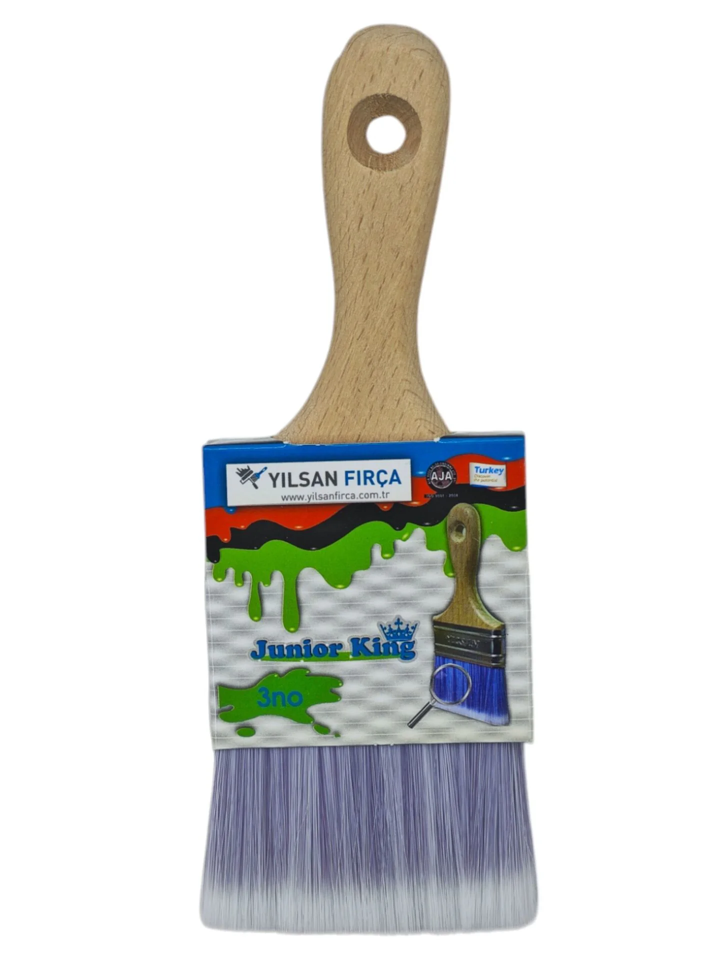 7061   Yılsan Ahşap Saplı Junior King Gıda Firçası No 3