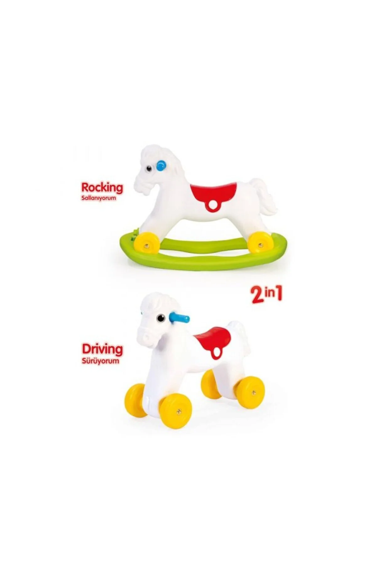 7078 Dolu, Sallanan Tekerlekli At