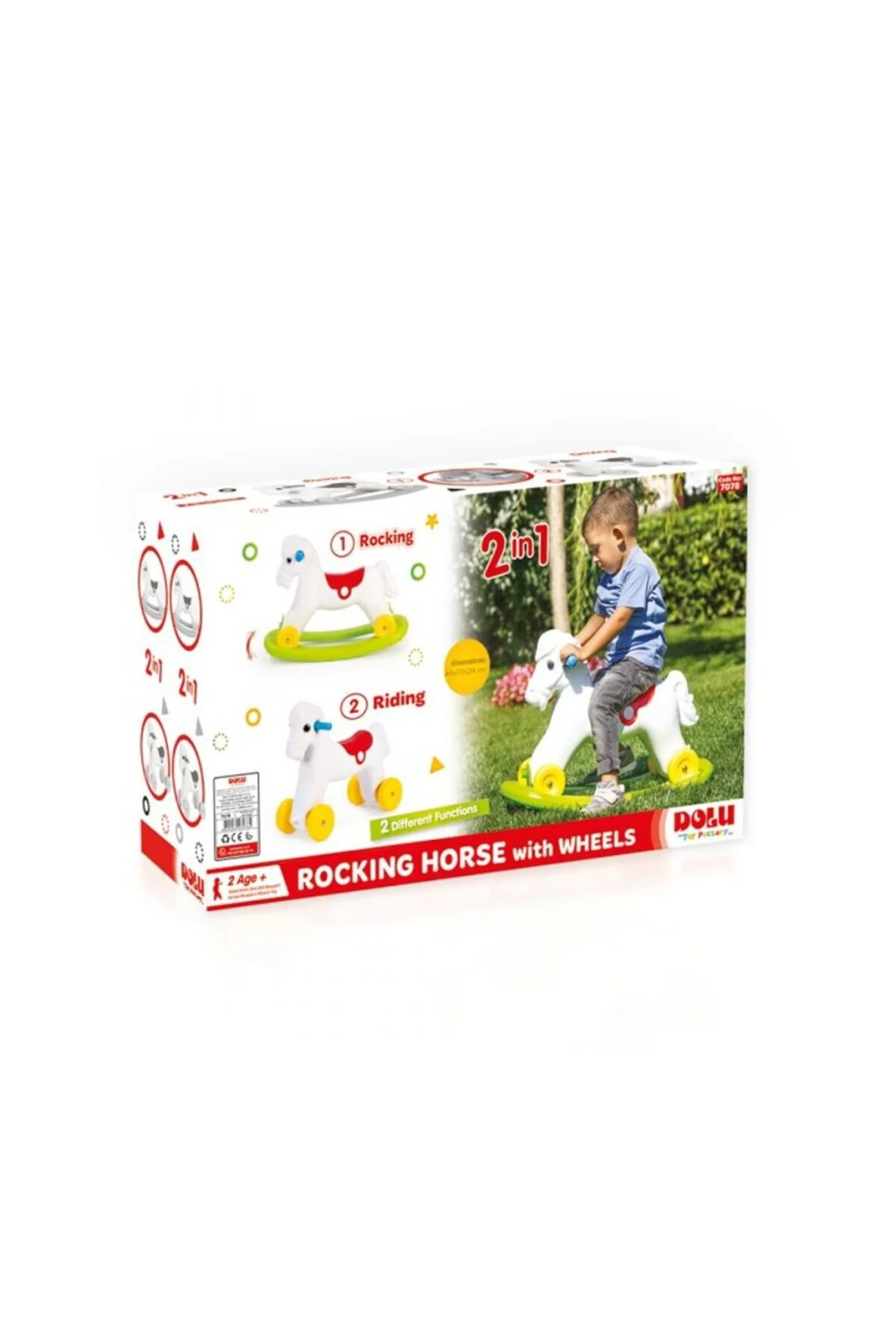 7078 Dolu, Sallanan Tekerlekli At