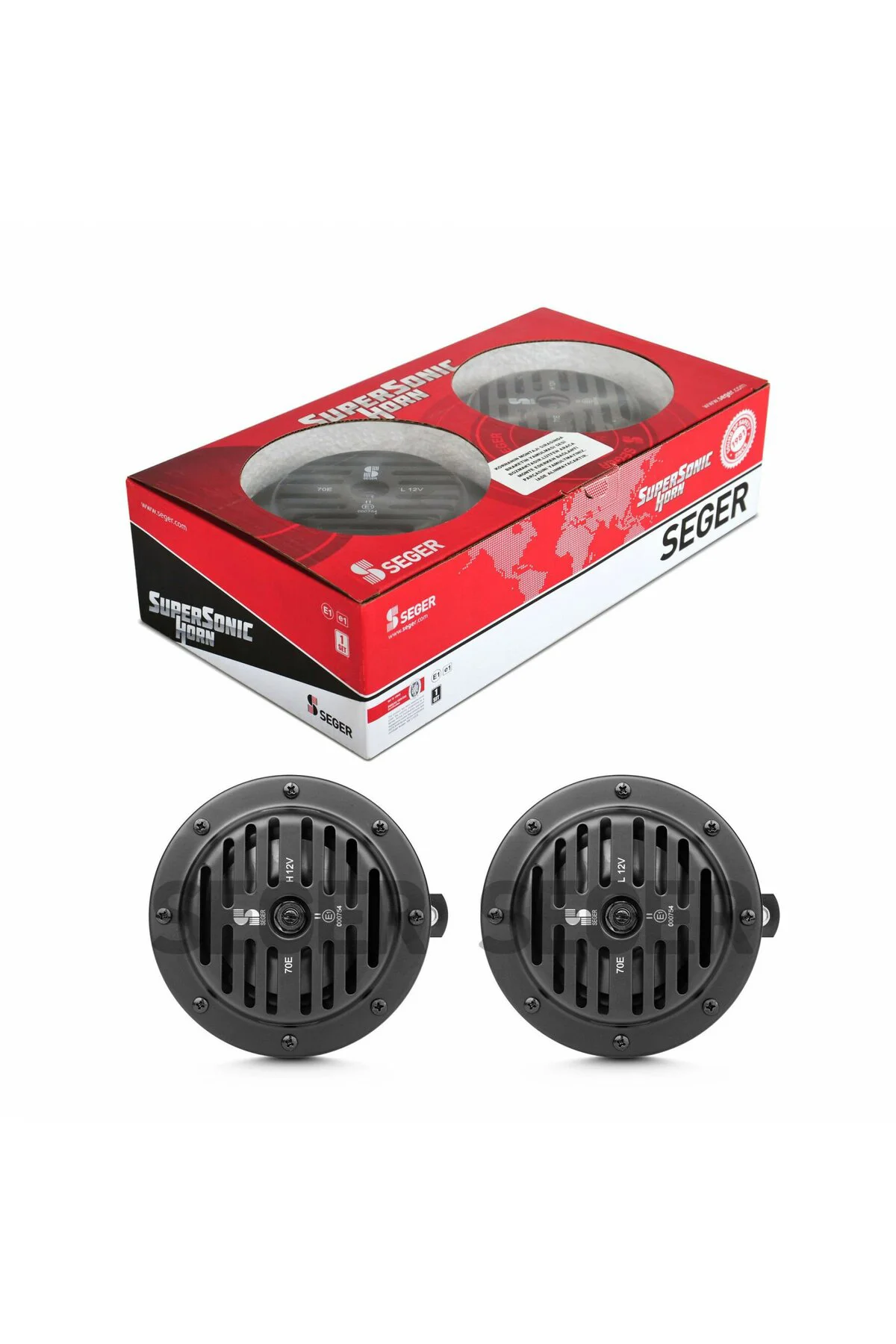 70e süpersonik korna 12volt kalın ince takım