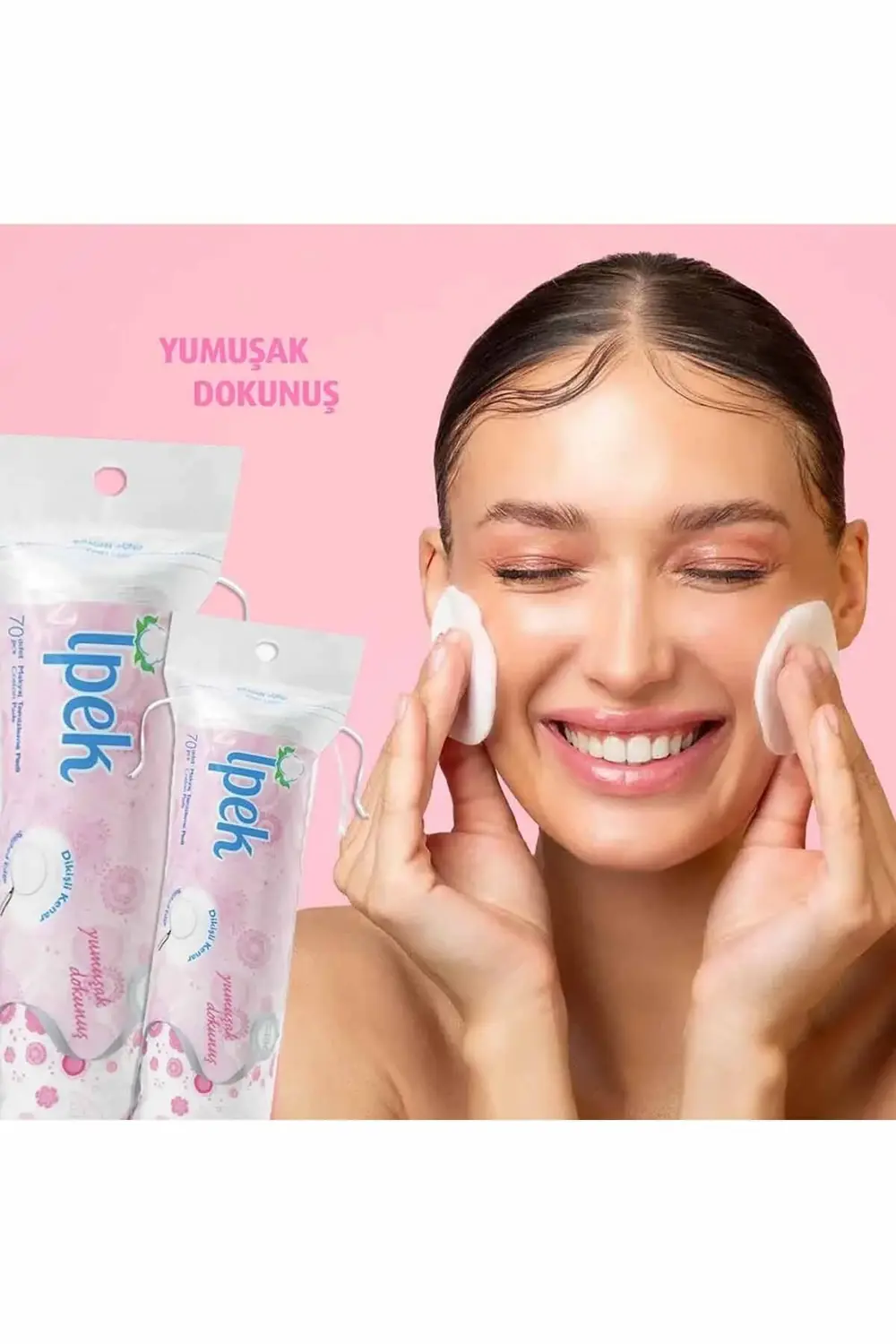 70'li Makyaj Pamuğu x4