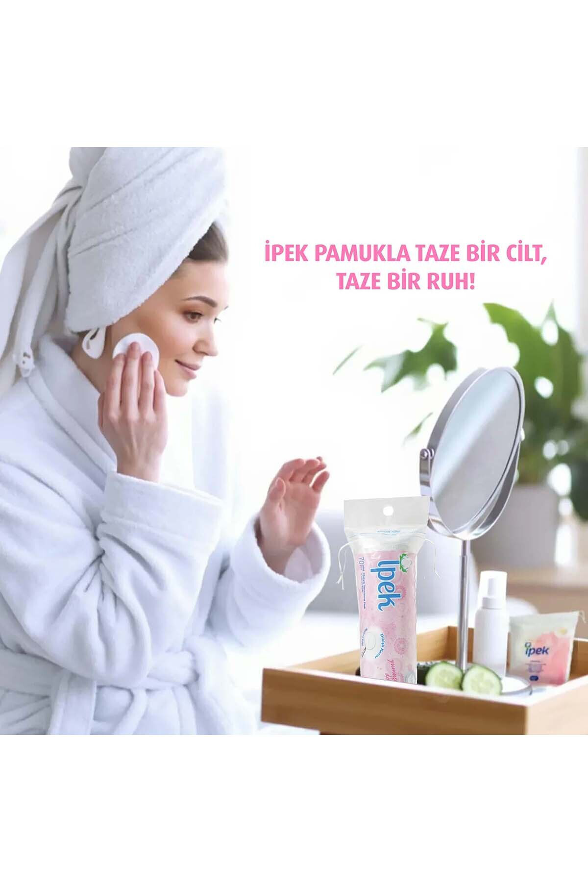 İpek 70'Li Makyaj Pamuğu X4