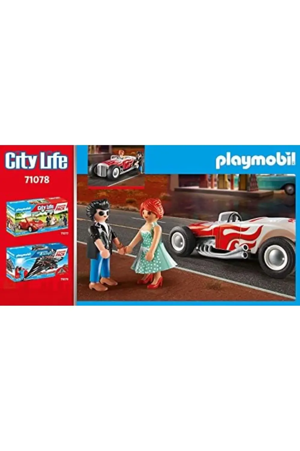 71078 City Life Hot Rod Başlangıç Paketi, yaratıcı rol yapma oyun