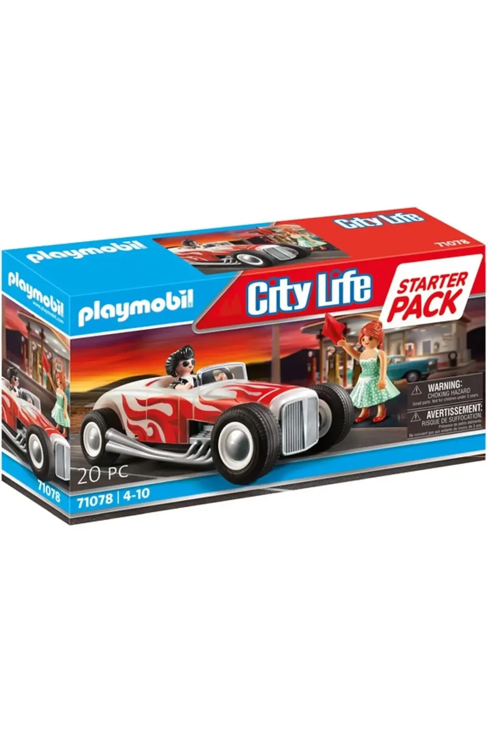 71078 City Life Hot Rod Başlangıç Paketi, yaratıcı rol yapma oyun