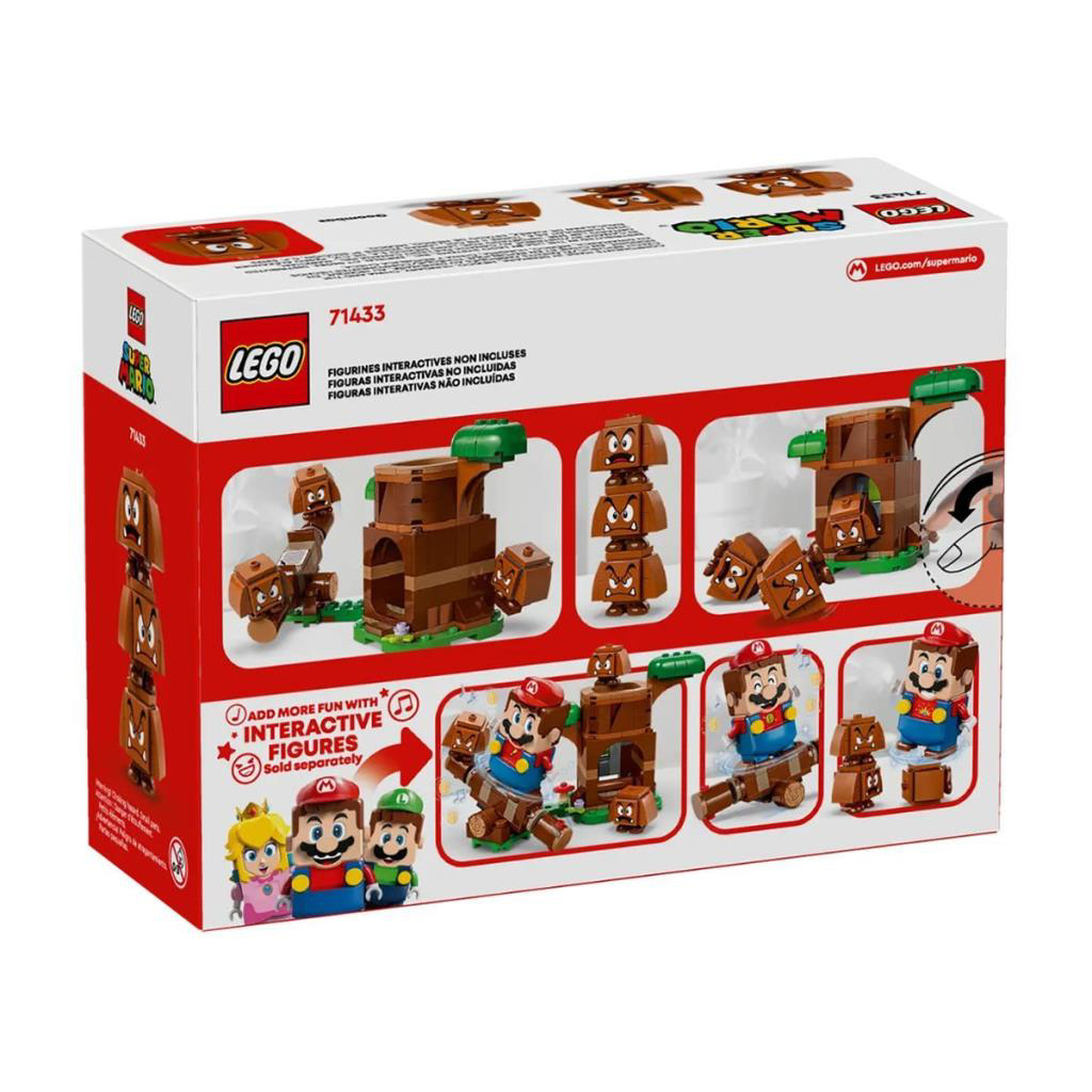 71433 Super Mario Goomba Oyun Parkı Ek Macera Seti 173 parça +7ya