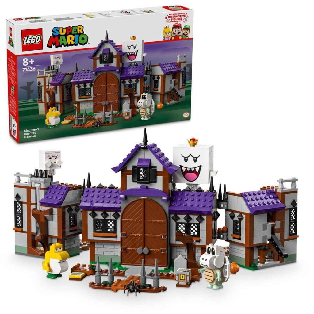 71436 Super Mario King Boonun Perili Köşkü 932 parça +8 yaş 71436 Super Mario King Boonun Perili Köşkü 932 parça +8 yaş