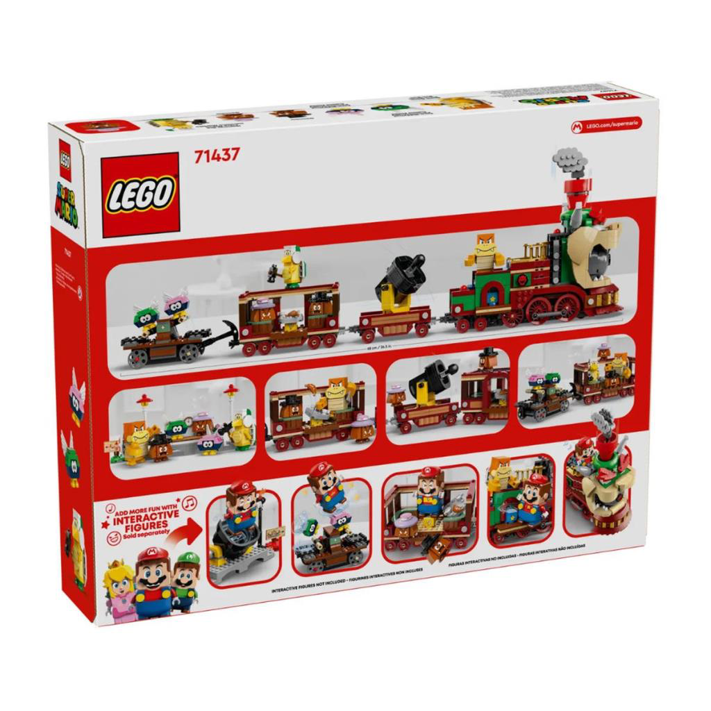 71437 Super Mario Bowser Ekspres Treni 1392 parça +9 yaş 71437 Super Mario Bowser Ekspres Treni 1392 parça +9 yaş