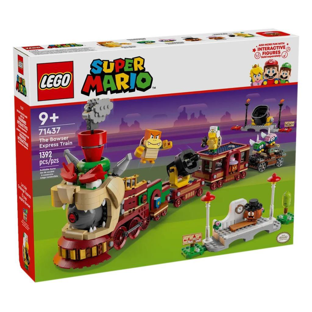 71437 Super Mario Bowser Ekspres Treni 1392 parça +9 yaş 71437 Super Mario Bowser Ekspres Treni 1392 parça +9 yaş