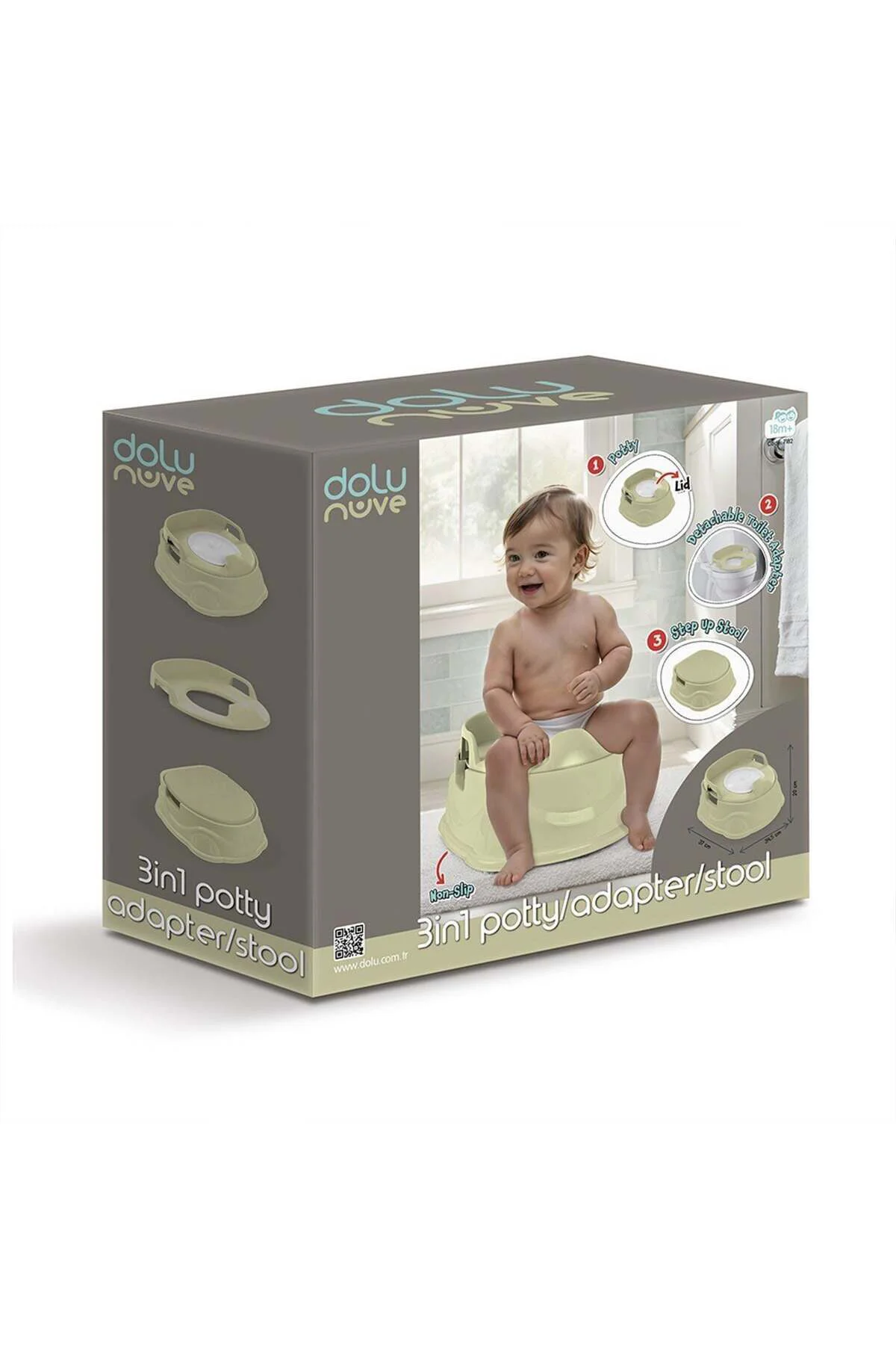 7183 Lazımlık Adaptör Basamak Eco Green