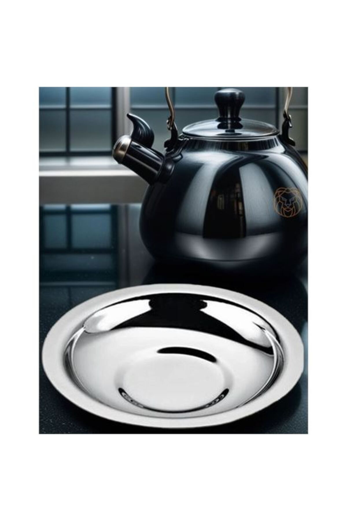 72 ADET Metal Çay Tabağı Veneta Design Seti 719308 Toptan Paket