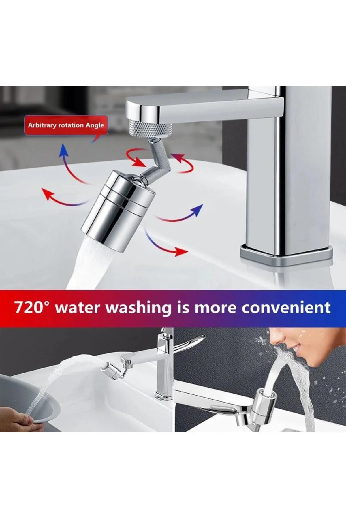 720 Derece Oynar Tasarruflu Musluk Ucu  GO50608772270