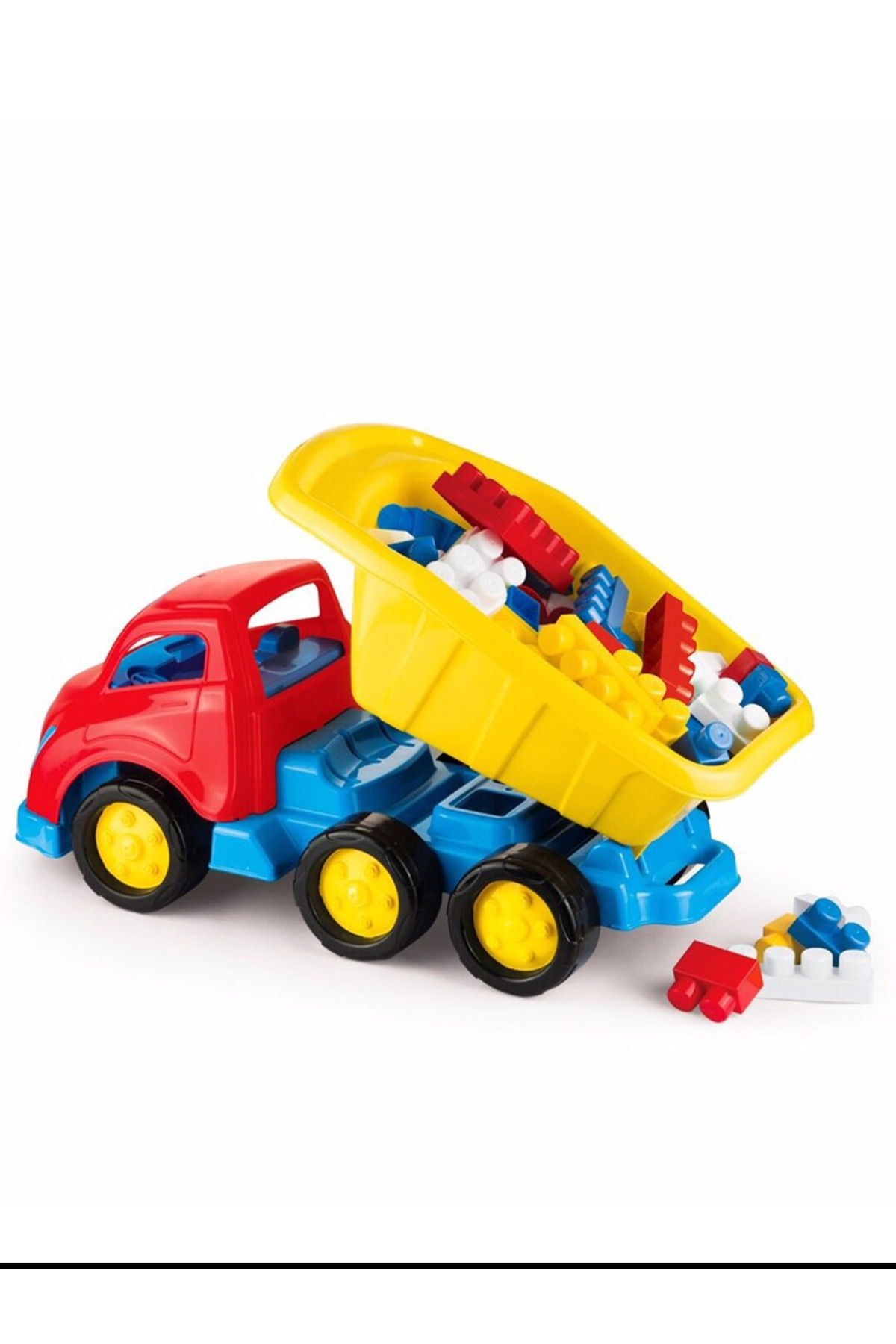 Dolu 7202 Bloklu Maxi Kamyon Ve Jumblocks 50 Parça Bloklu Kamyon