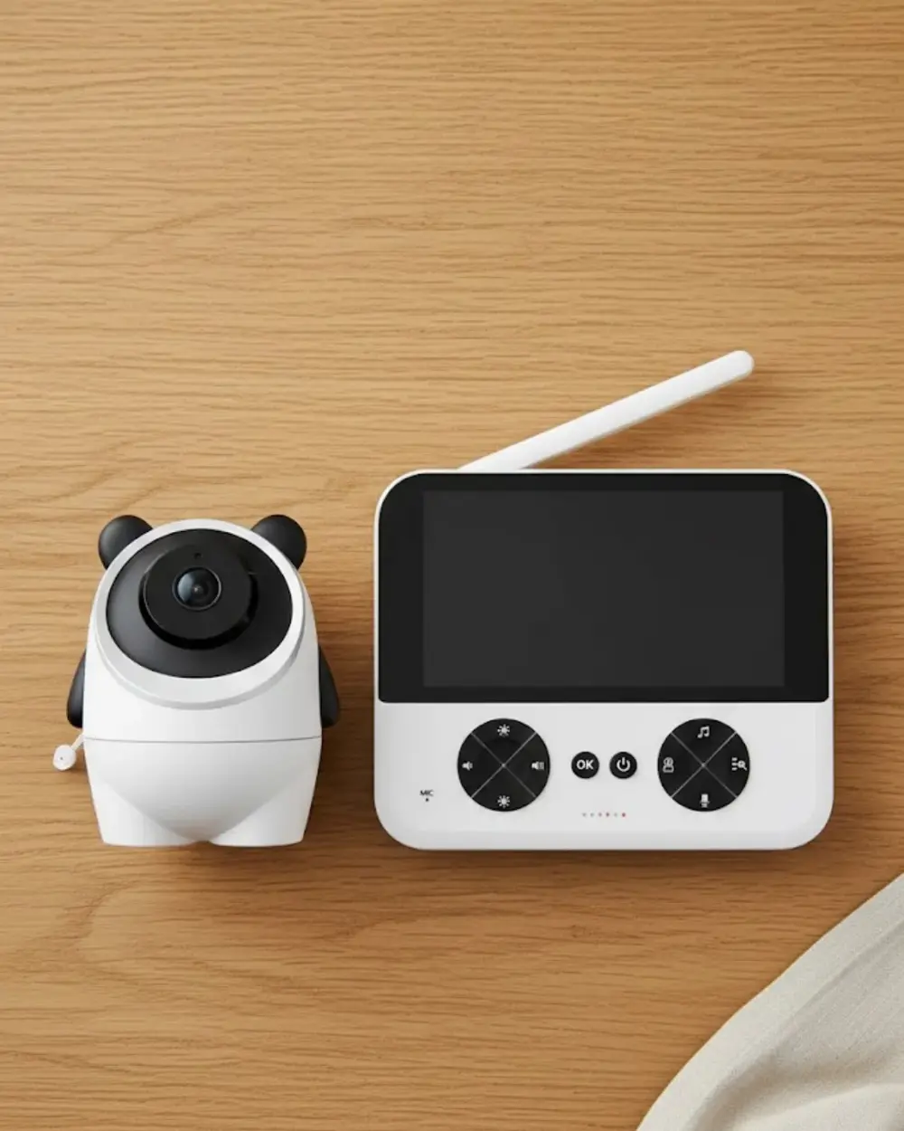 720P HD Gece Görüşlü Kablosuz Bebek Kamerası İki Yönlü Sesli