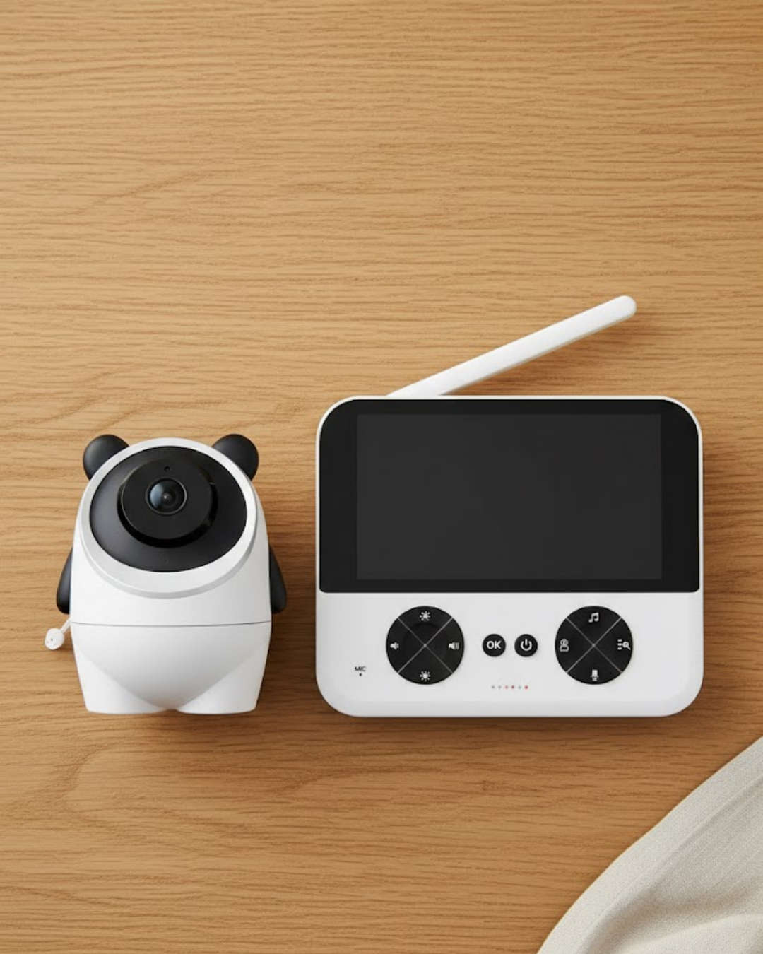 720P HD Gece Görüşlü Kablosuz Bebek Kamerası İki Yönlü Sesli