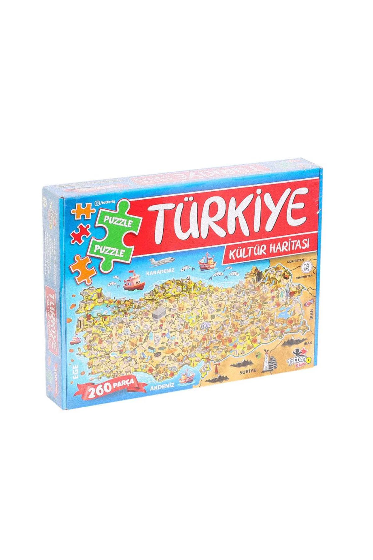 7213 Türkiye Kültür Haritası Puzzle -Totteriq